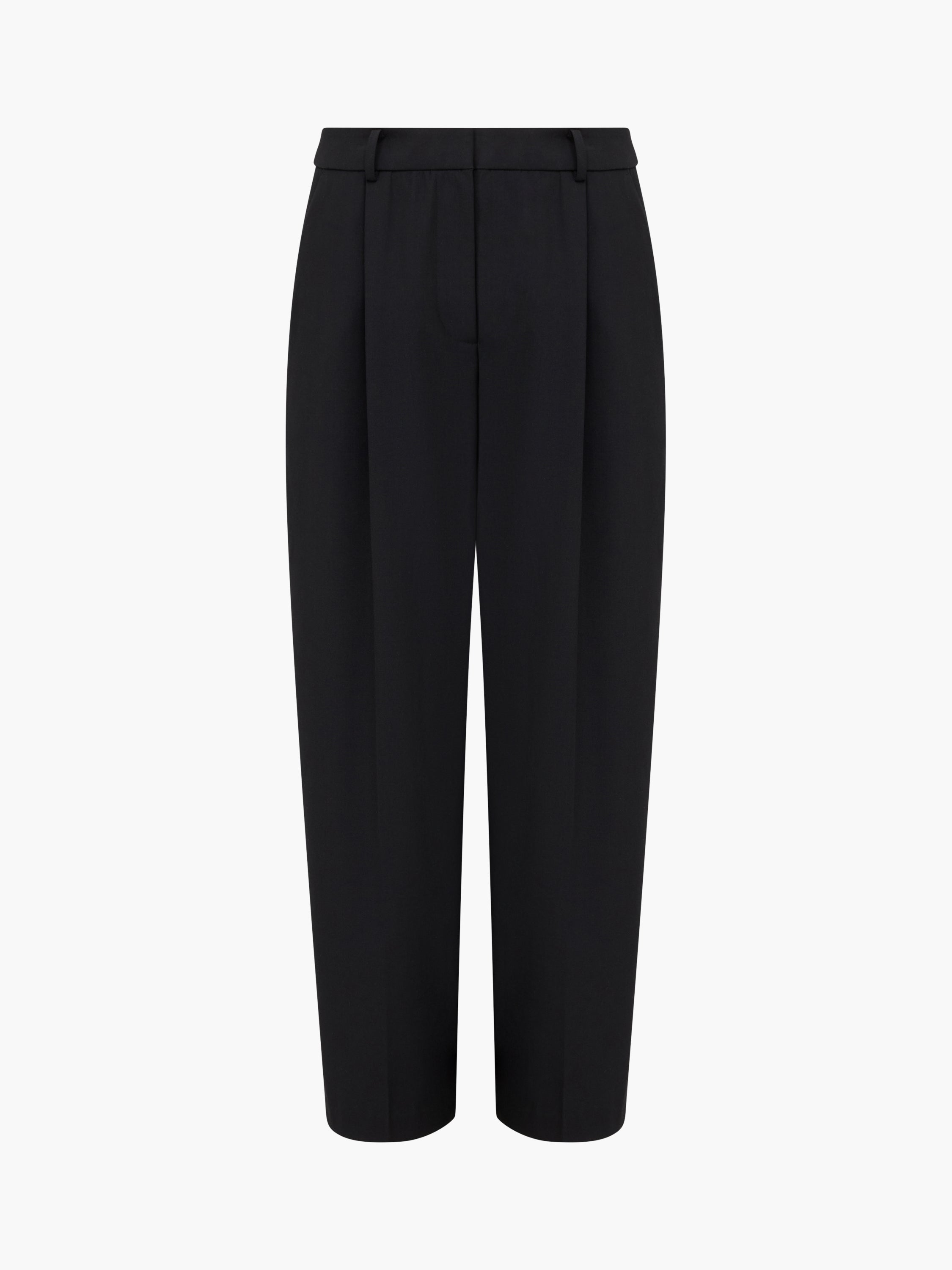 Netta Tailored Barrel Leg Pleated Trousers