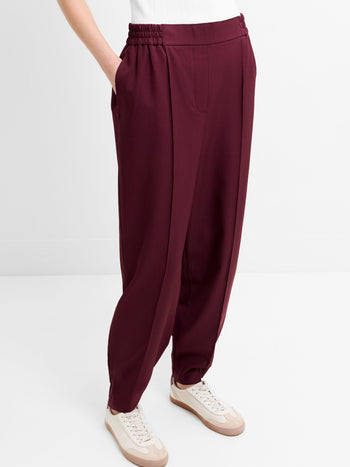 Twyla Tailored Barrel Leg Trousers