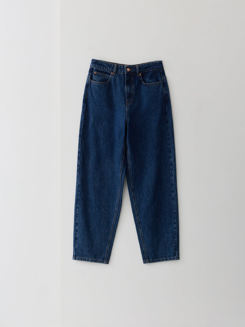 Dallas Denim Mom Barrel Leg Jeans