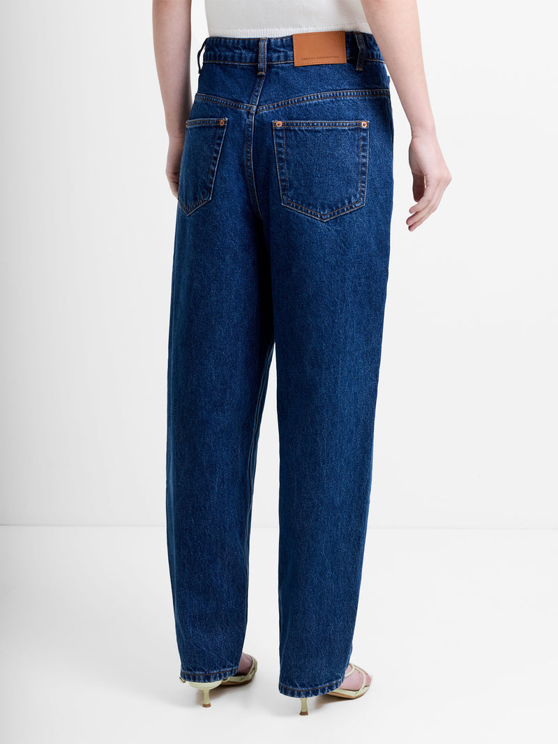 Dallas Denim Mom Barrel Leg Jeans