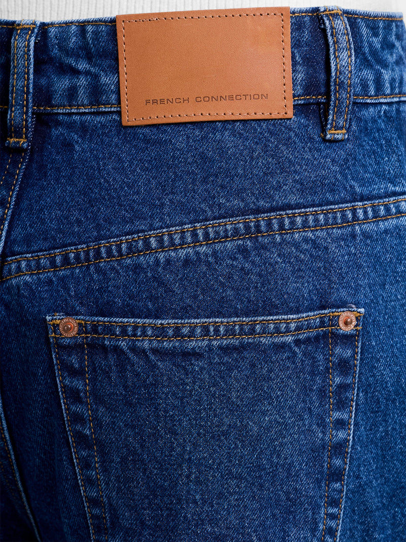 Dallas Denim Mom Barrel Leg Jeans