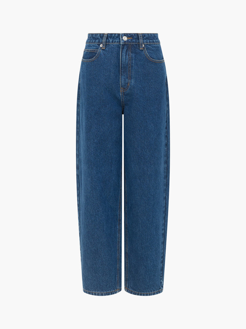 Dallas Denim Mom Barrel Leg Jeans