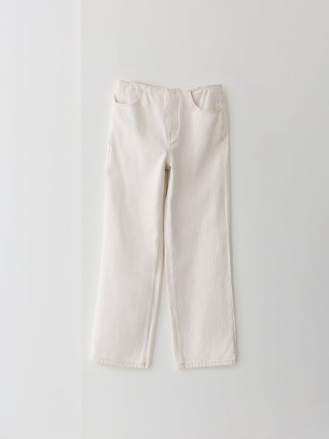 Dallas Denim Clean Waist Straight Leg Jeans