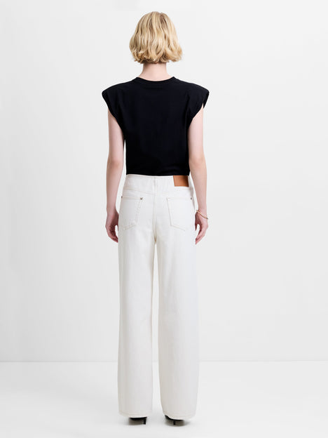 Dallas Denim Clean Waist Straight Leg Jeans