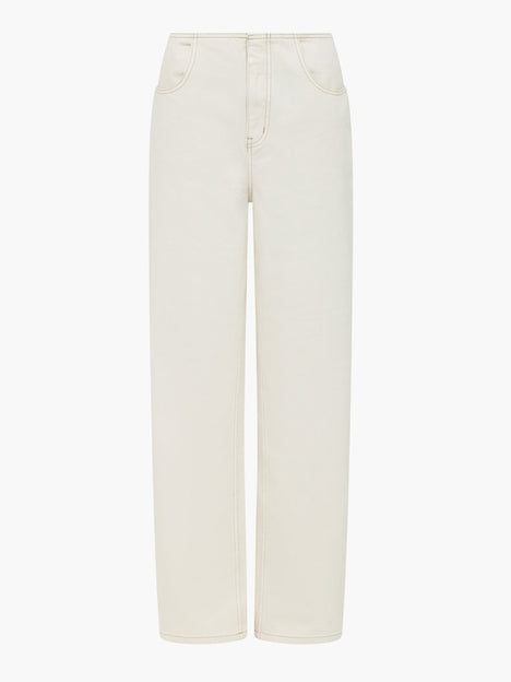 Dallas Denim Clean Waist Straight Leg Jeans