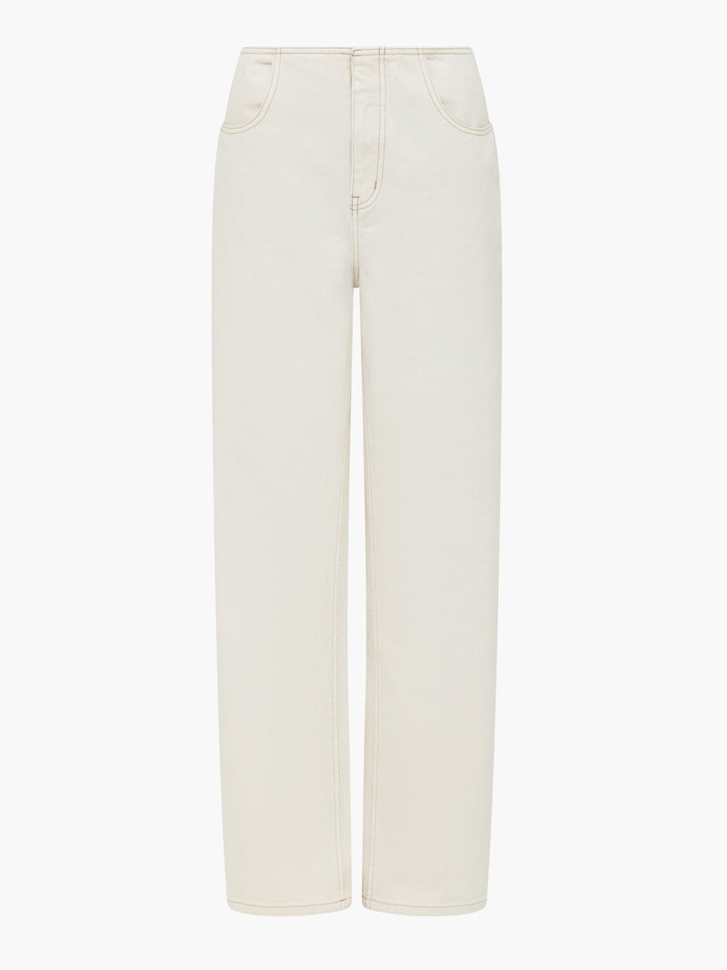 Dallas Denim Clean Waist Straight Leg Jeans