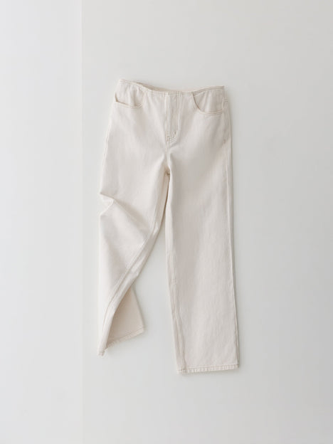 Dallas Denim Clean Waist Straight Leg Jeans