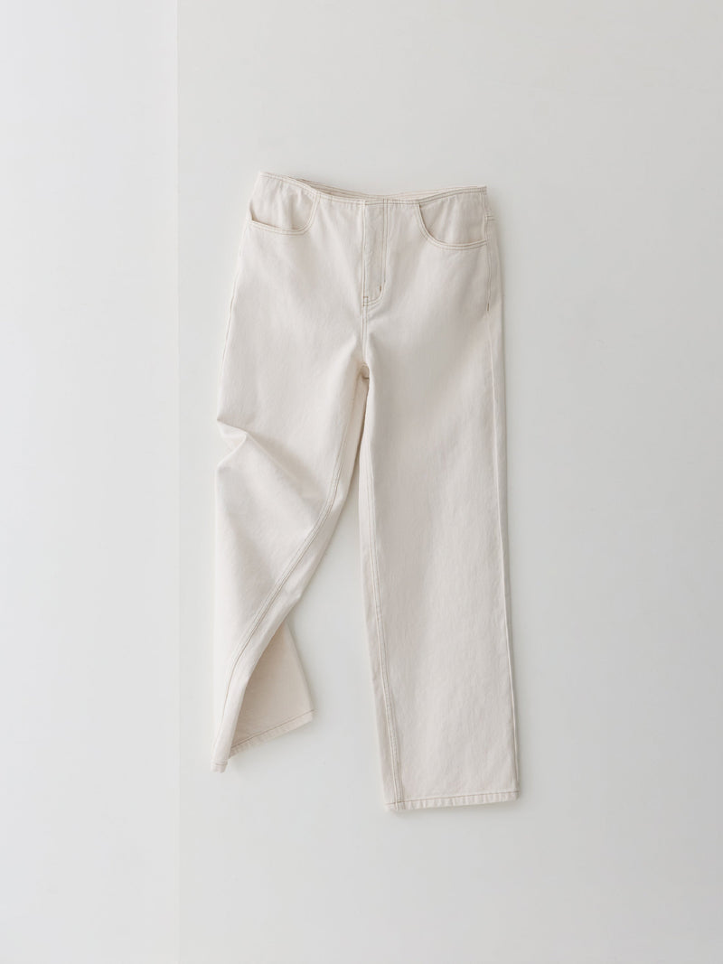 Dallas Denim Clean Waist Straight Leg Jeans