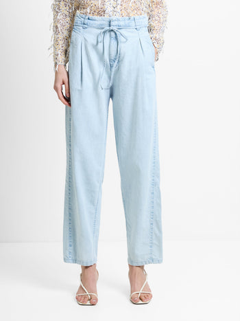Chess Denim Tapered Leg Jeans