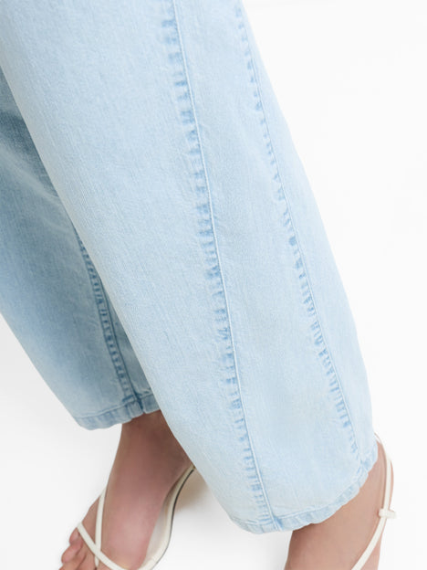 Chess Denim Tapered Leg Jeans