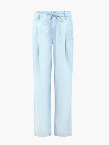 Chess Light Blue Denim Tapered Leg Jeans