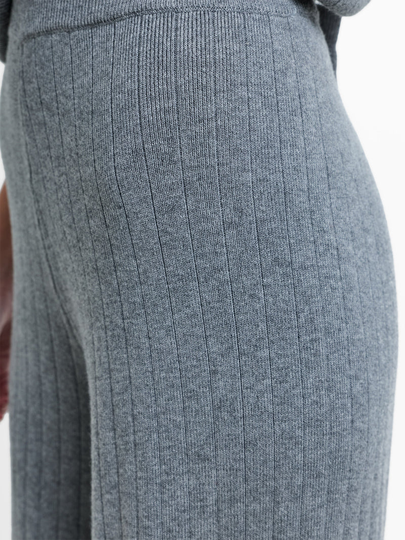 Javier Knit Wide Leg Trousers