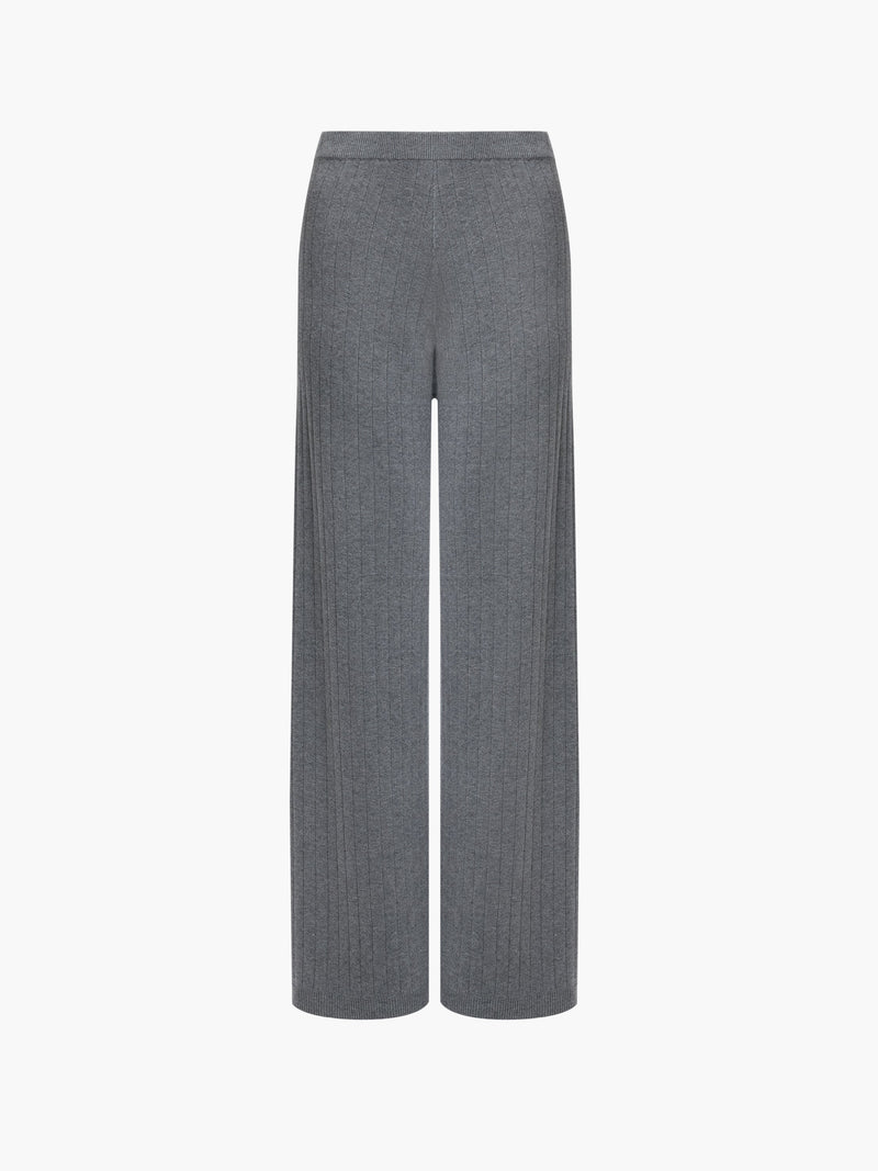 Javier Knit Wide Leg Trousers