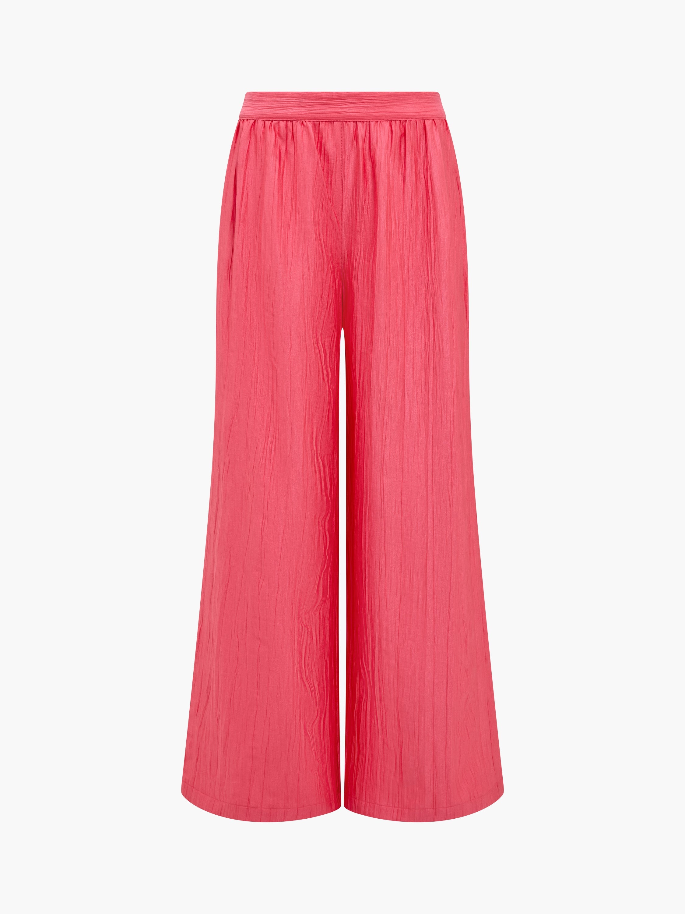 Novie Crinkle Wide Leg Trousers