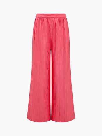 Novie Crinkle Wide Leg Trousers