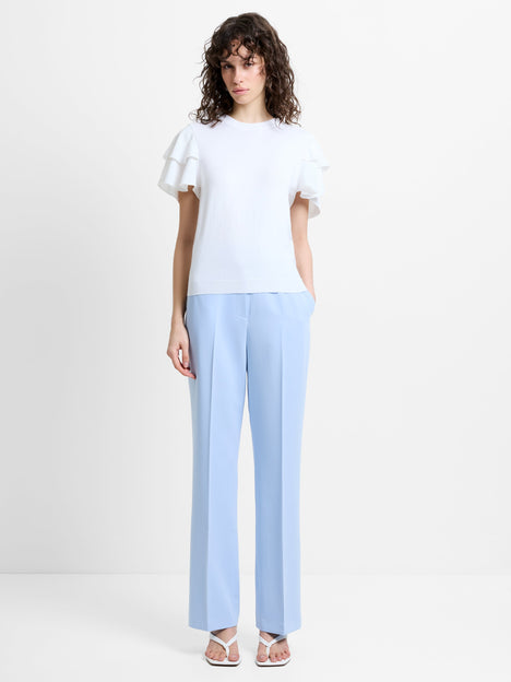 Sammie Tailored Light Blue Straight Leg Trousers