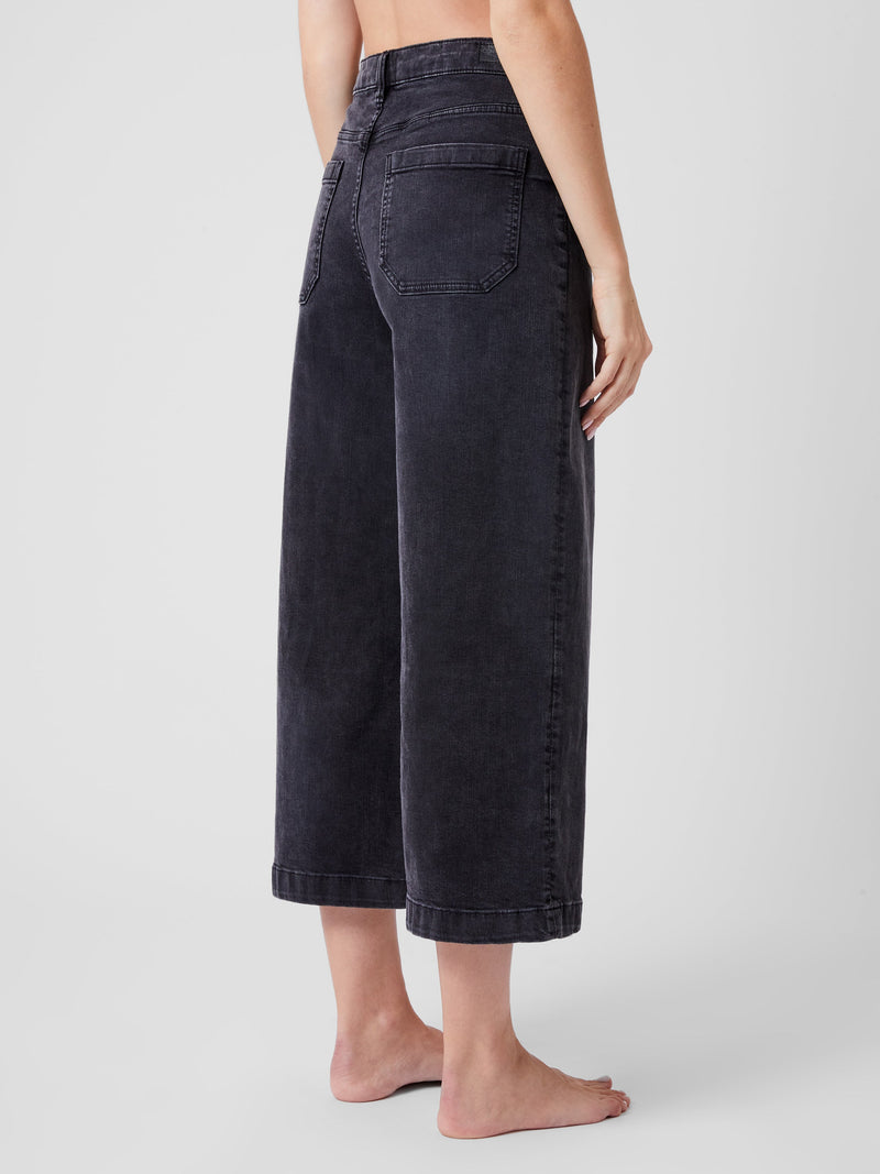 Levi's wide leg denim culottes hotsell