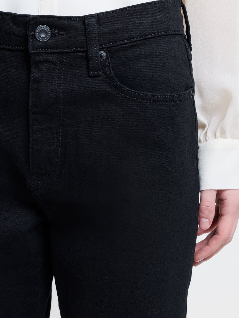 Stretch Denim Cigarette Fit Ankle Length Jeans 28 Inch