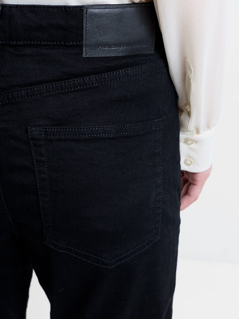 Stretch Denim Cigarette Fit Ankle Length Jeans 28 Inch