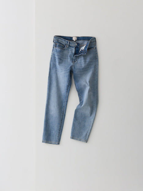 Stretch Denim Cigarette Fit Ankle Length Jeans 28 Inch