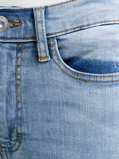 Stretch Denim Cigarette Fit Ankle Length Jeans 28 Inch