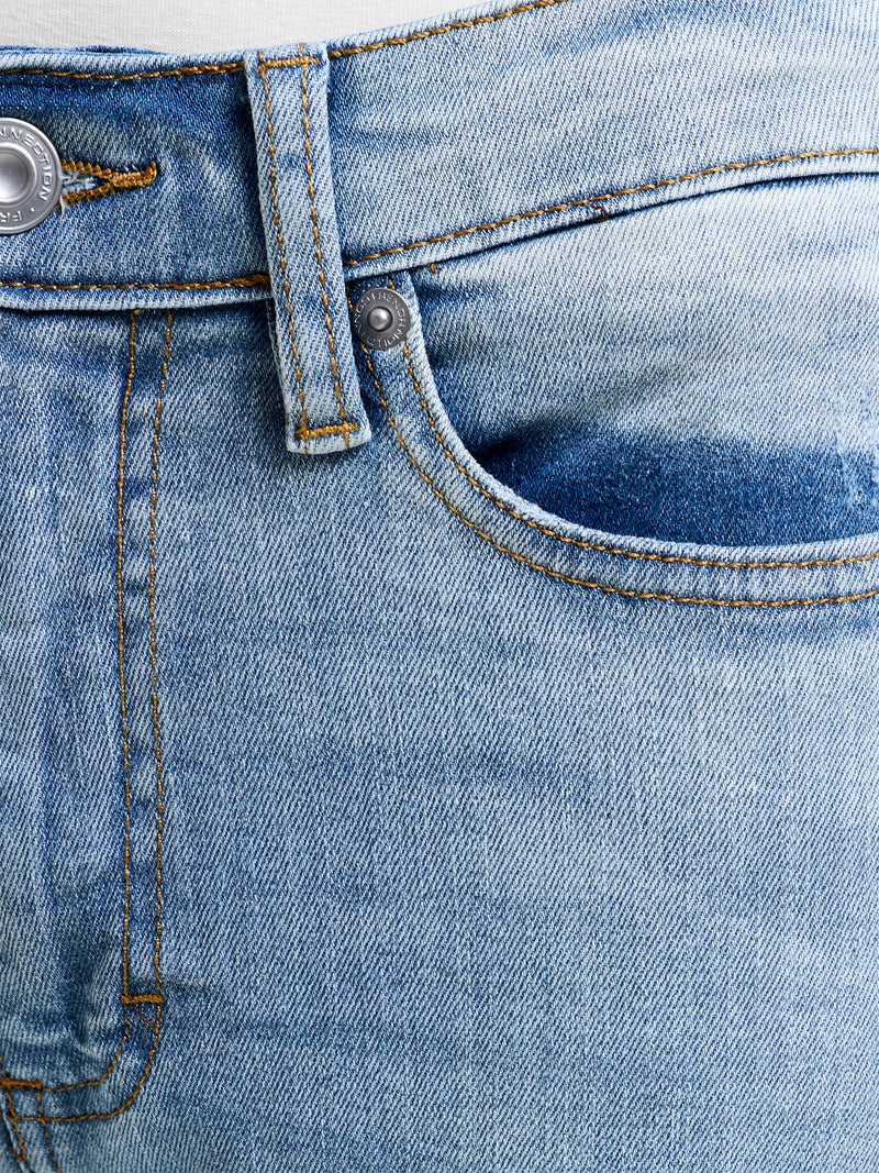 Stretch Denim Cigarette Fit Ankle Length Jeans 28 Inch