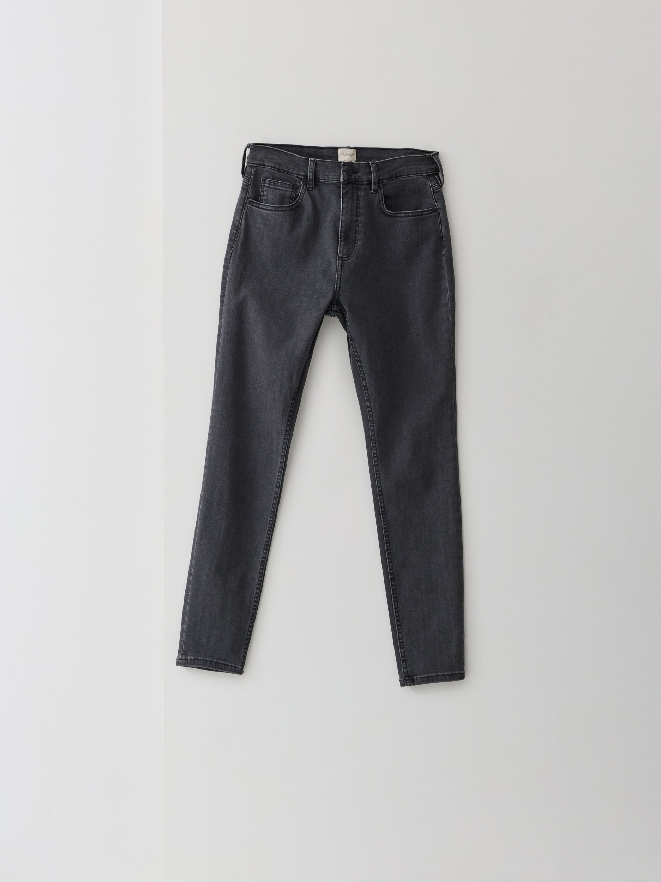 Soft Stretch Denim High Rise Skinny Jeans 30 Inch
