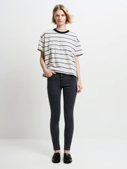 Soft Stretch Denim High Rise Skinny Jeans 30 Inch