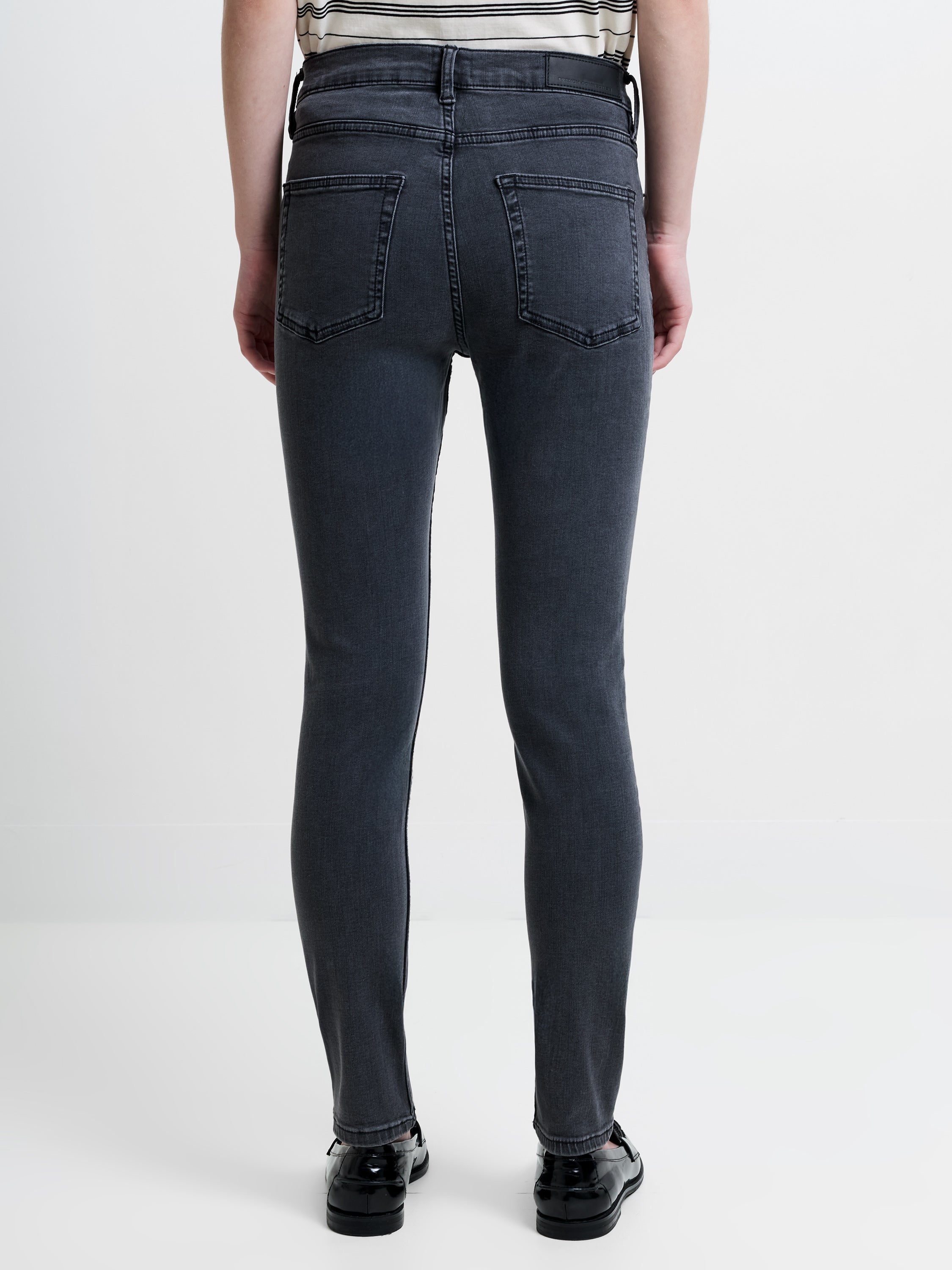 Soft Stretch Denim High Rise Skinny Jeans 30 Inch