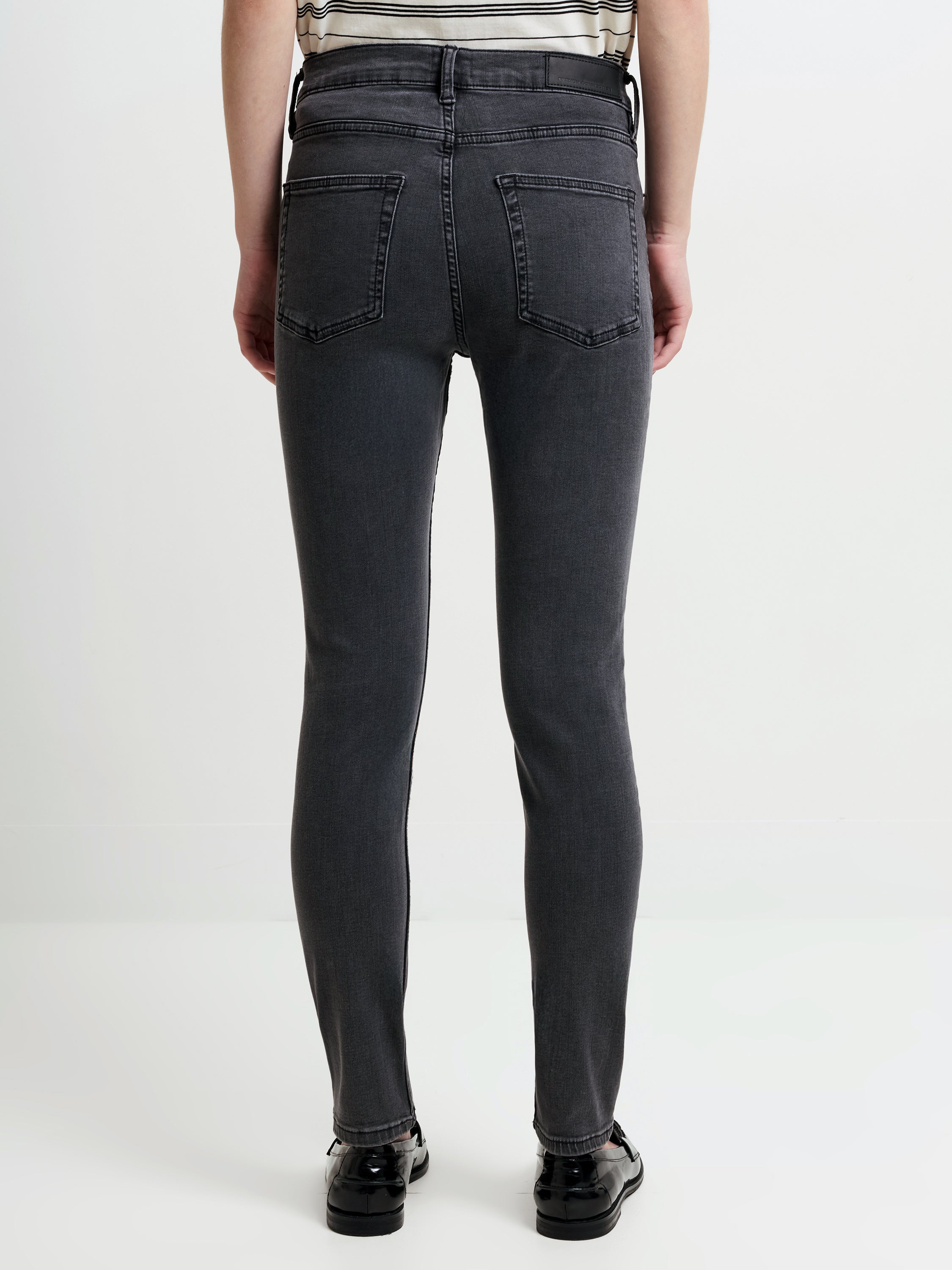 Soft Stretch Denim High Rise Skinny Jeans 30 Inch