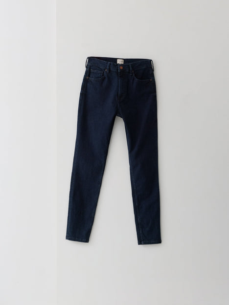 Soft Stretch Denim High Rise Skinny Jeans 30 Inch