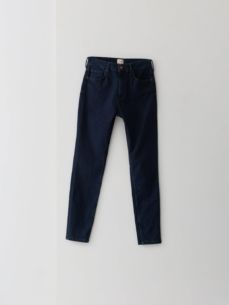 Soft Stretch Denim High Rise Skinny Jeans 30 Inch