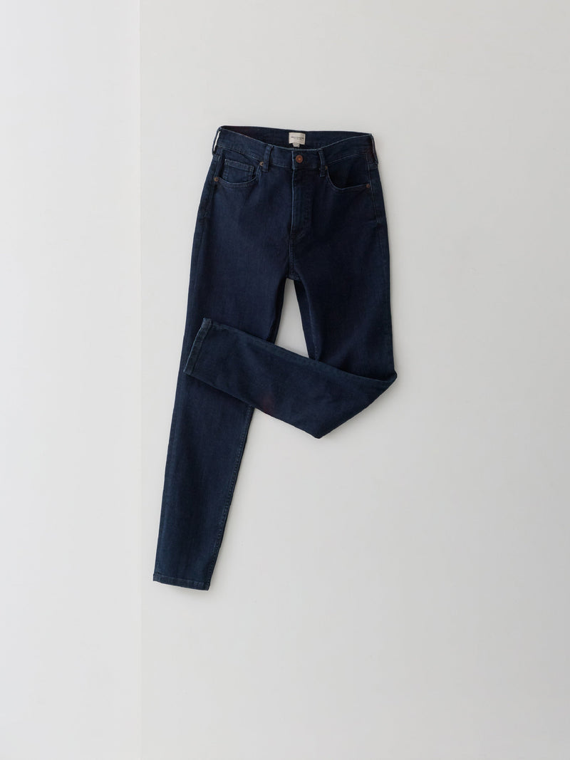 Soft Stretch Denim High Rise Skinny Jeans 30 Inch