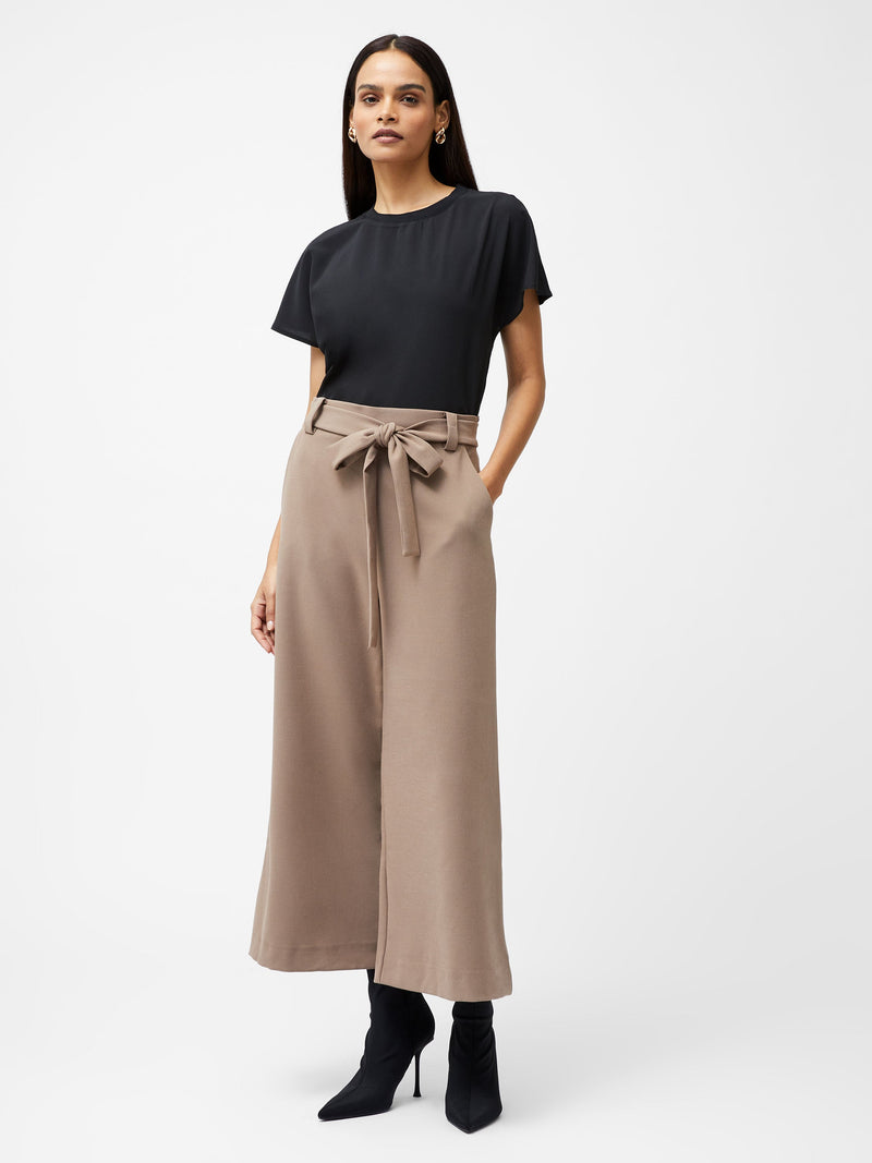 Whisper Belted Culottes | French Connection EU