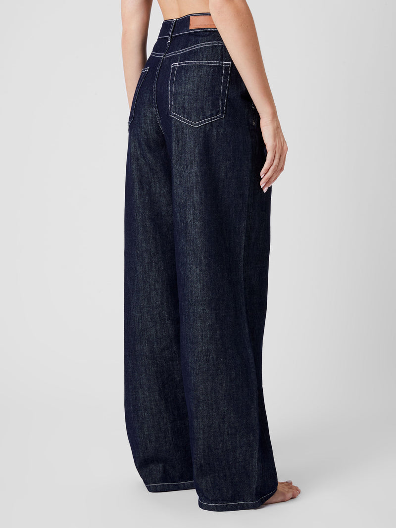 Finley Denim Wide Leg Jeans 32 Inch