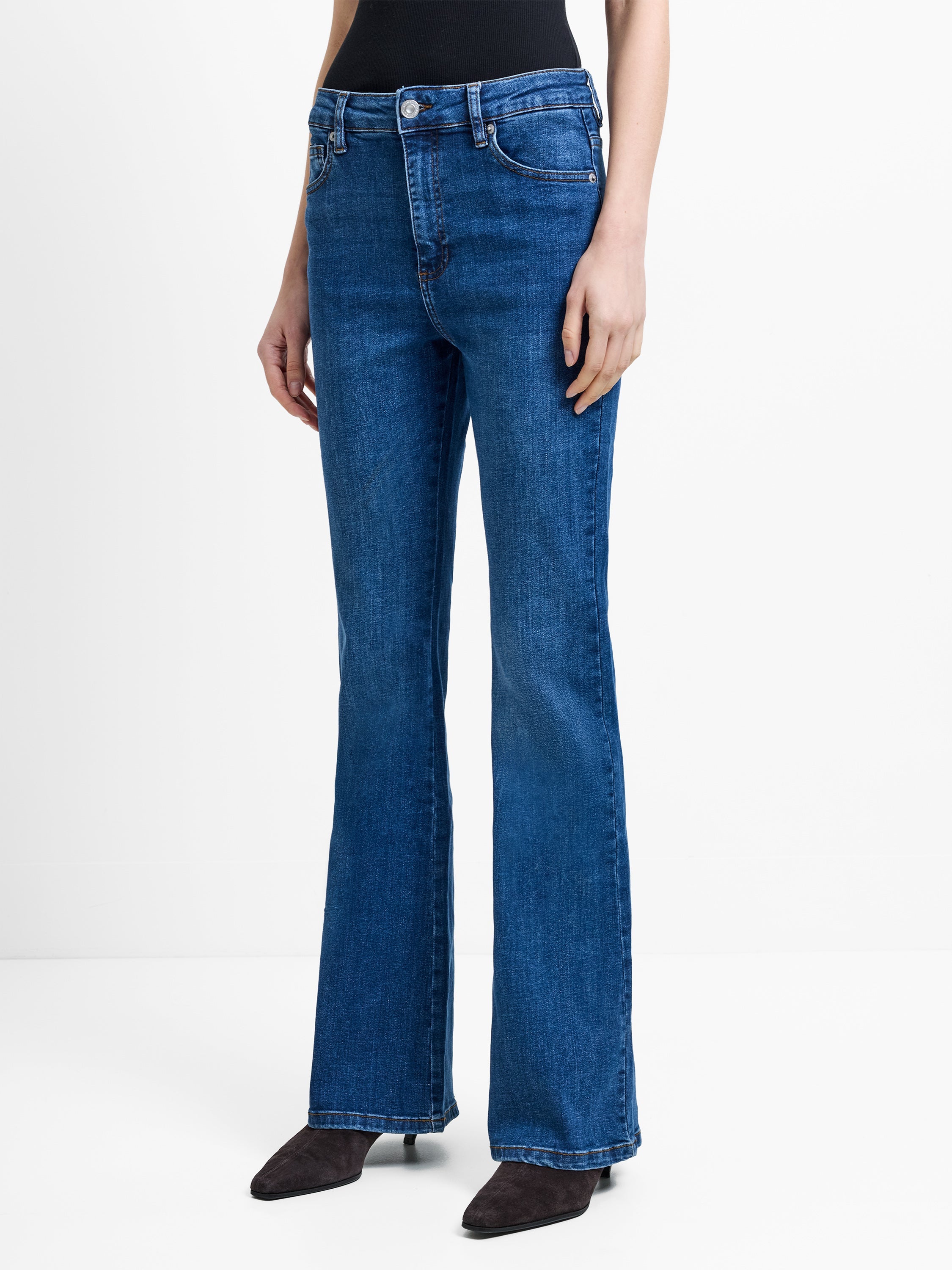 Toms Denim Flared Jeans