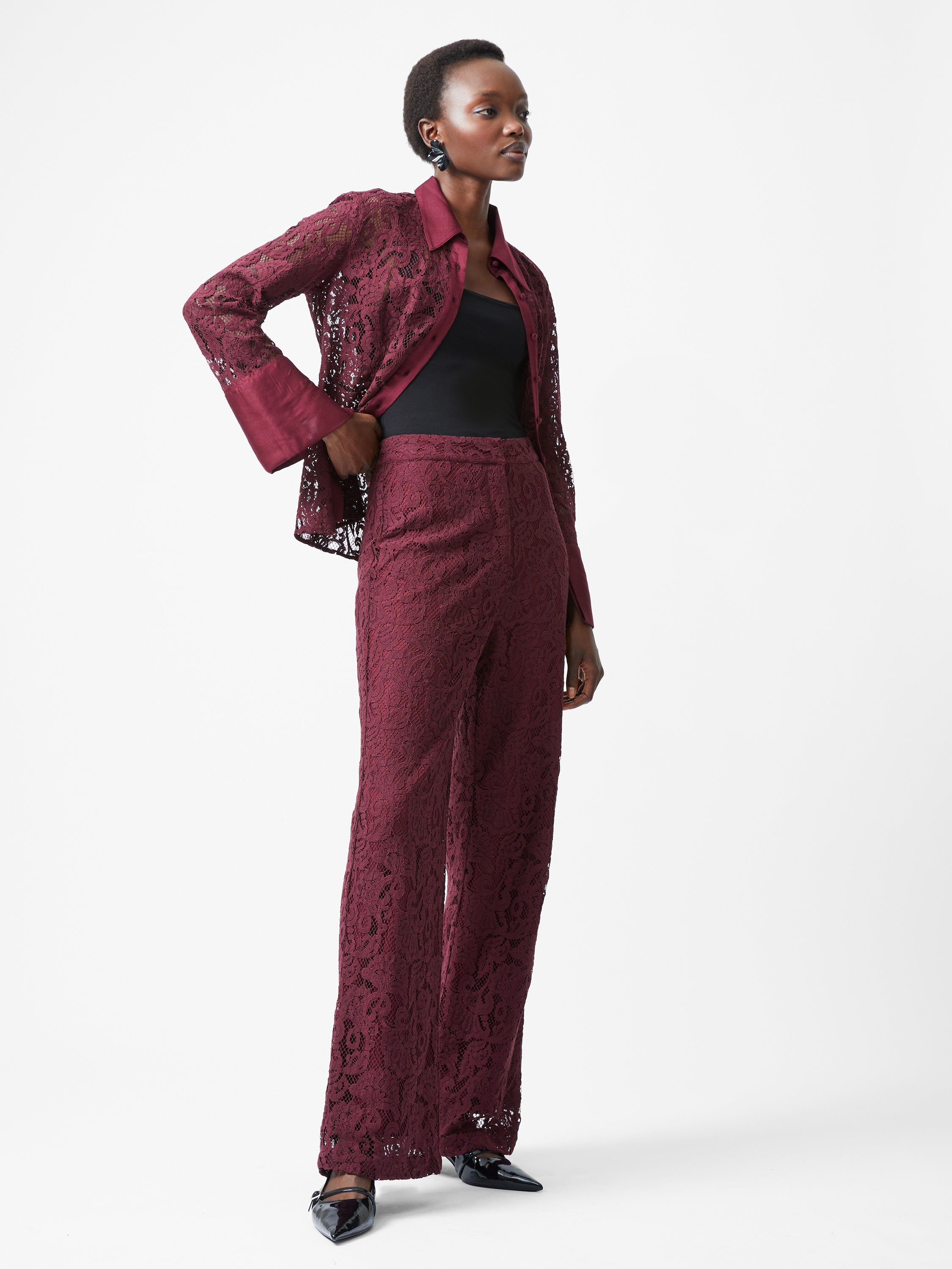 Asura Lace Flared Trousers