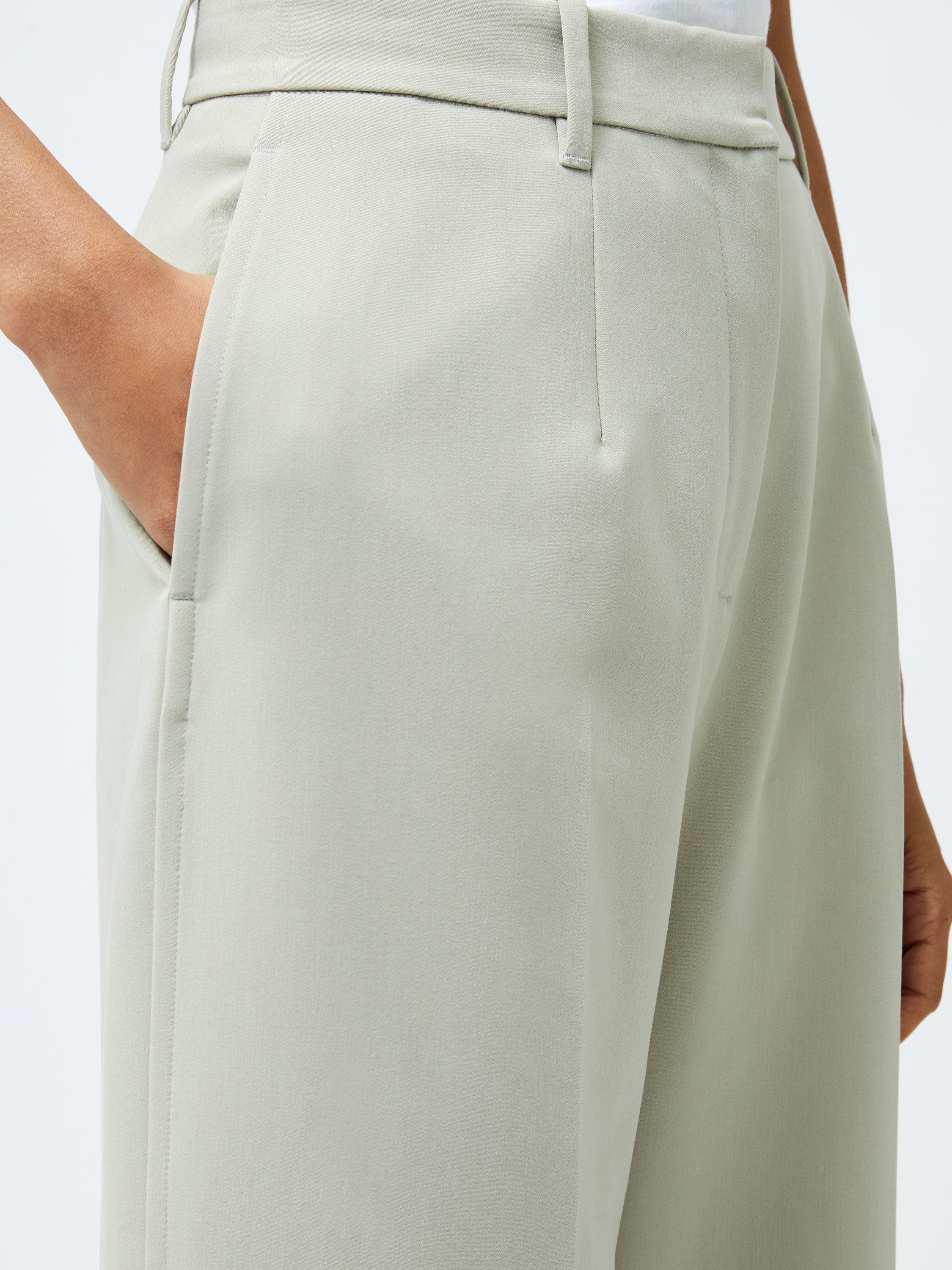 Angie Tailored Wide Leg Trousers