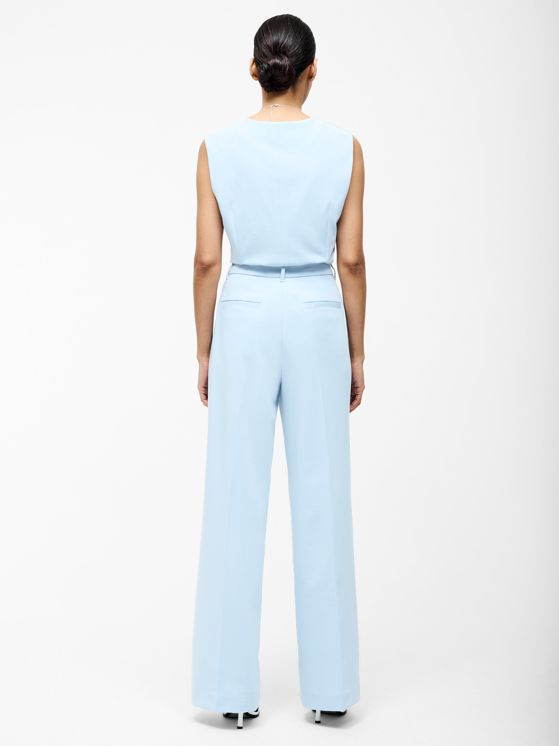 Angie Tailored Wide Leg Trousers