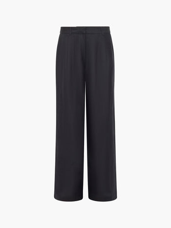 Birdie Linen Wide Leg Trousers