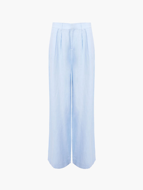 Birdie Linen Wide Leg Trousers