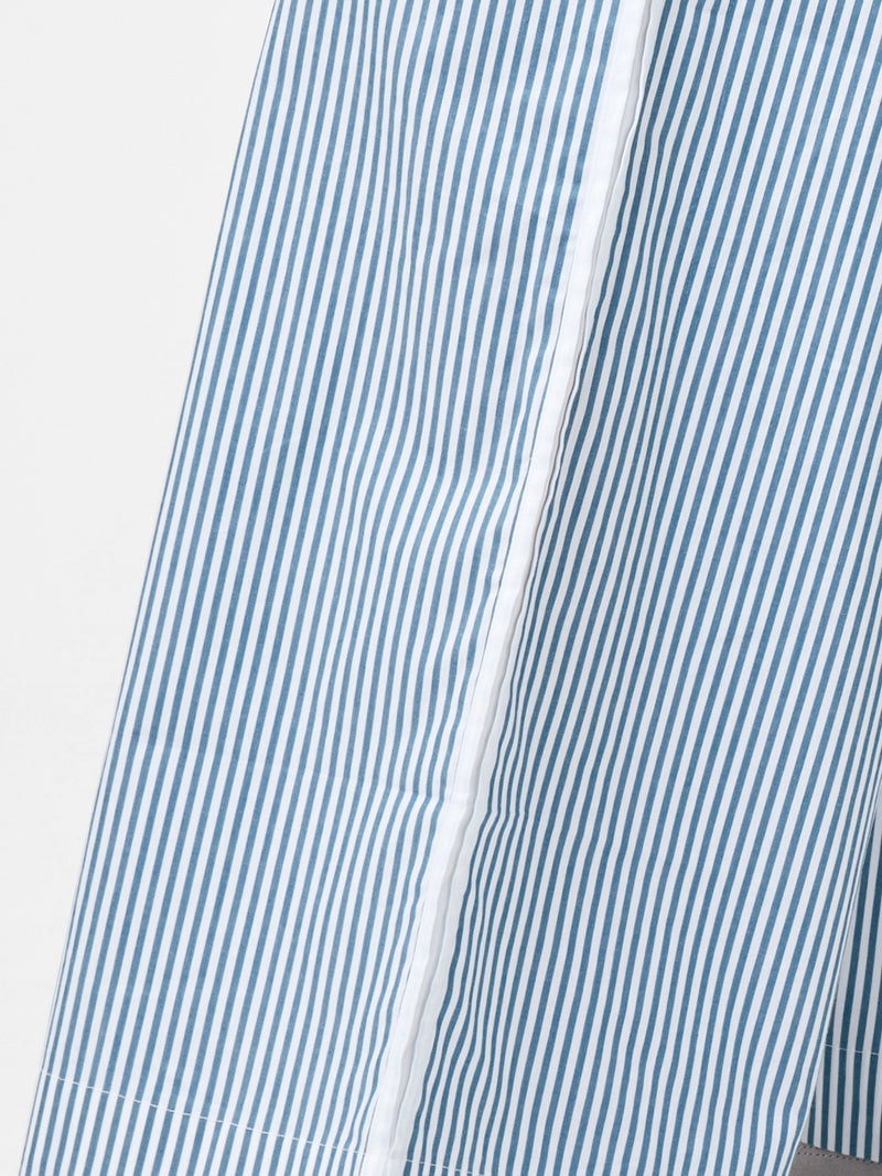 Cambria Cotton Striped Wide Leg Trousers