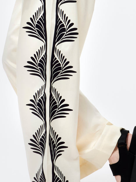Nola Alexis Printed Wide Leg Trousers