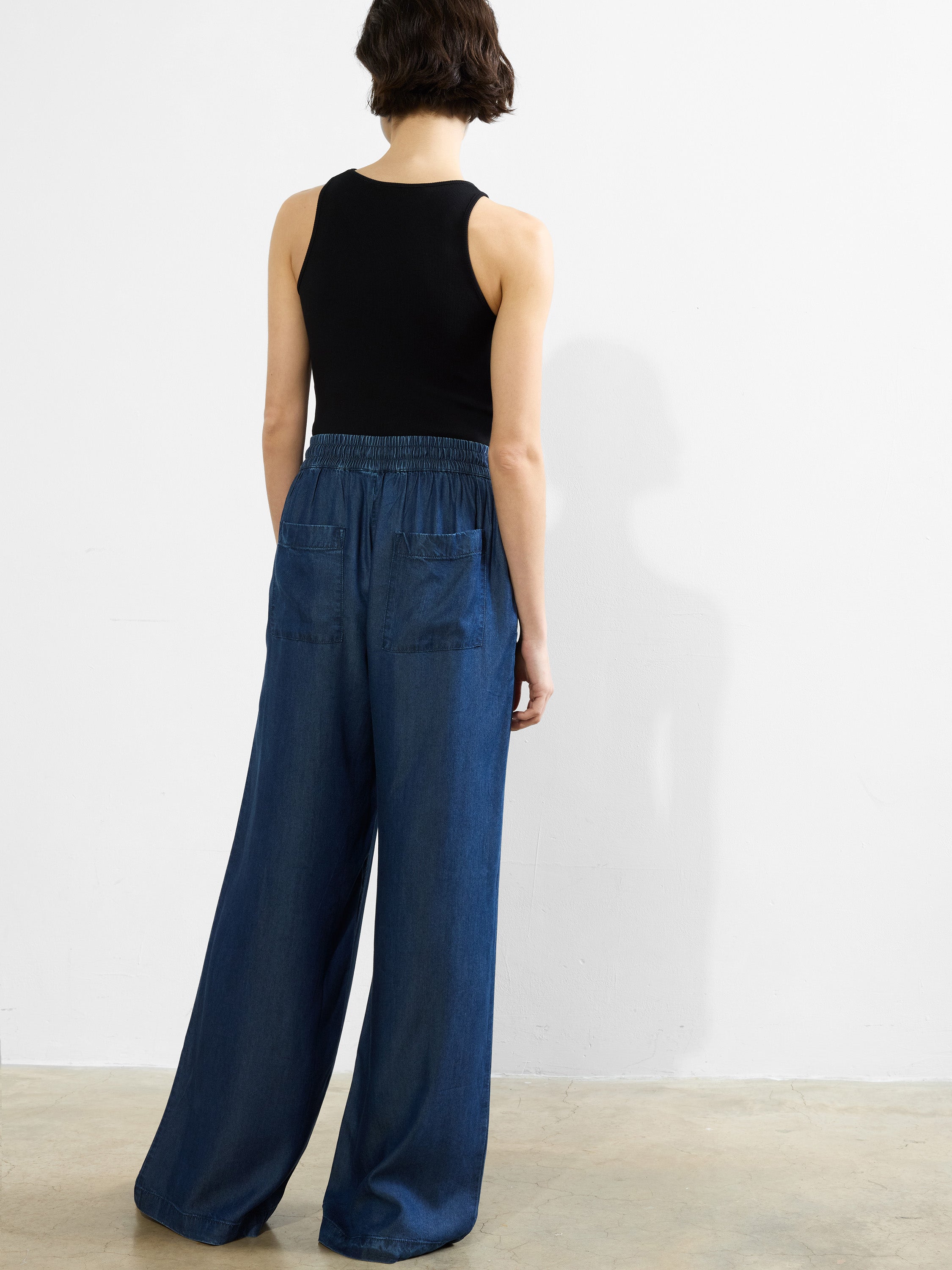 Collorado Denim Fluid Trousers
