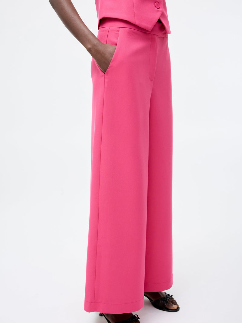 Tailored Wide Leg Trousers
