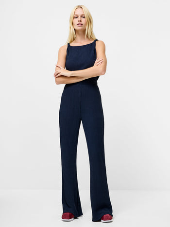 Meera Textured Flared Trousers