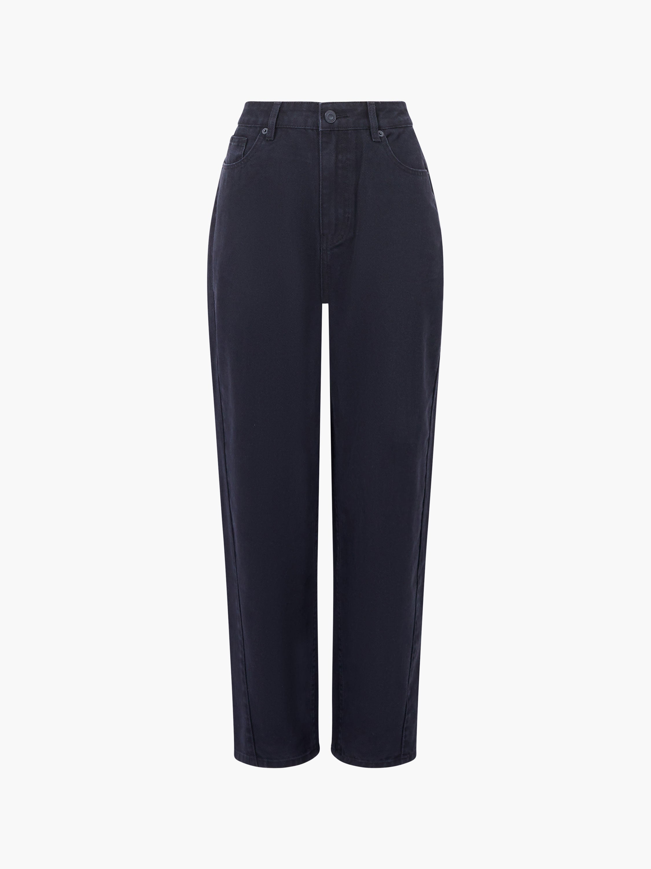 Loren Twill Denim Barrel Leg Jeans
