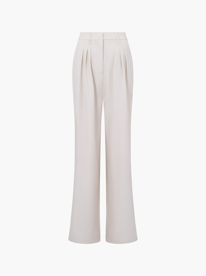 Imola Tailored Triple Pleat Wide Leg Trousers