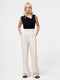 Imola Tailored Triple Pleat Wide Leg Trousers