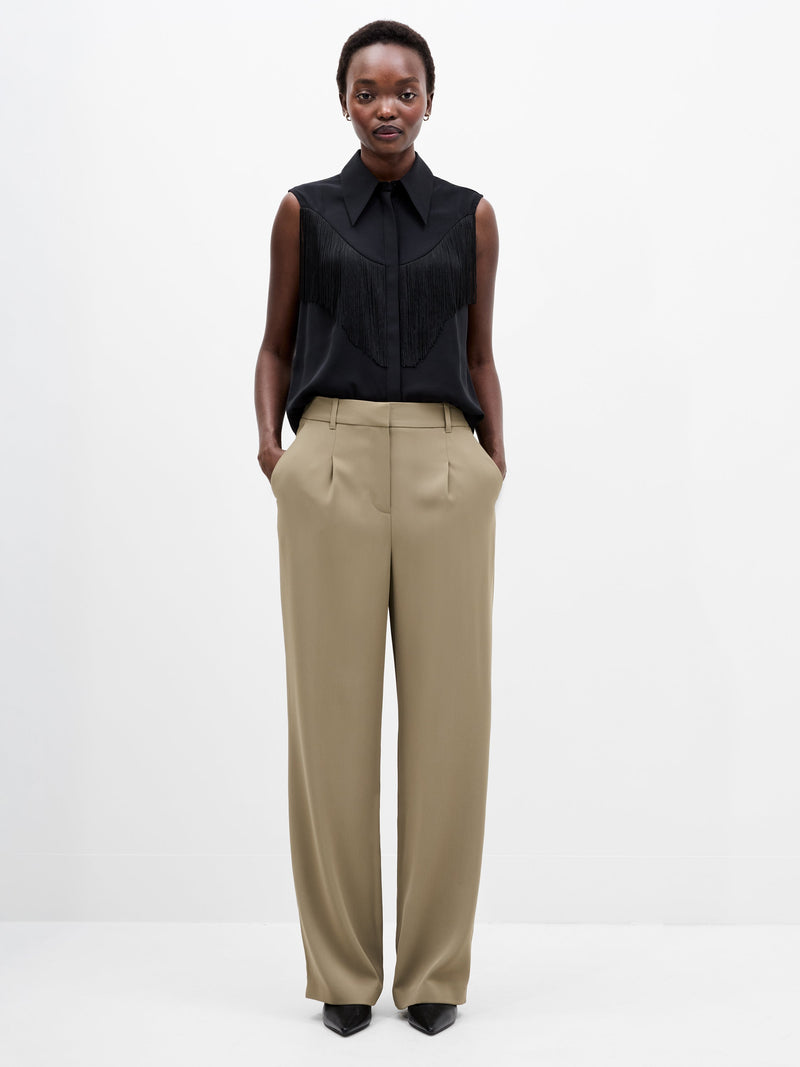 Vinnie Suiting Pleated Trousers